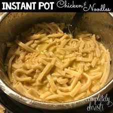 A homemade chicken noodle soup recipe made from scratch using a whole chicken. Instant Pot Chicken Noodle Recipe Instant Pot Recipes Chicken Chicken Noodle Soup Instant Pot Instant Pot Dinner Recipes