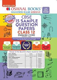 Oswaal Cbse Sample Question Paper Class 12 English Core Book For 2021 Exam Ebook Oswaal Editorial Board Amazon In Kindle Store