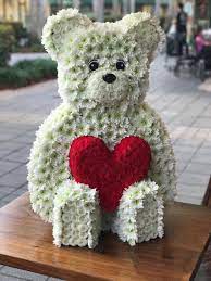 Check spelling or type a new query. Flowertoy Giant Teddy Bear Made From Fresh Flowers Facebook