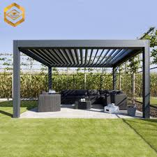 This deck plan is for a very attractive large, two level, high deck. Cheap Aluminum For Garden Pergola Deck Pergola Roof Factory Buy Grape Trellis Product On Alibaba Com