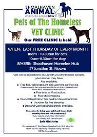 Spay and neuter program for cats, dogs, or rabbits. Free Vet Clinic For Owners In Need South Coast Register Nowra Nsw
