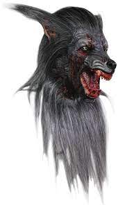 Realistic Black Wolf Theater Mask Mascara Lobisomen Werewolf Mask Wolf Mask Scary Wolf