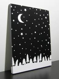 Beginner Easy Black And Red Paintings So Cute And Pretty Easy Simple Canvas Paintings Canvas Painting Diy Christmas Art