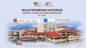 A hospital is a health care institution providing patient treatment with specialized medical and nursing staff and medical equipment. Hctm Perhimpunanhctm Hospital Canselor Tuanku Muhriz Facebook