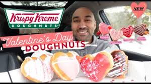 Get it while it's hot and use it on our sweetheart dozen or our valentine's day conversation hearts in denver and las vegas only. Krispy Kreme New Valentine S Day Donuts 2021 Season Youtube