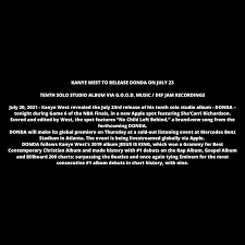 American rapper, kanye west don release im number 10 studio album and e be tok of town. Sykmelz0oes66m