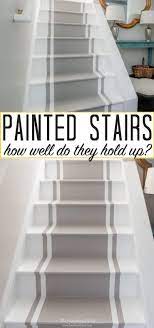 Pros And Cons Of Painted Stairs How Do They Hold Up Over The Years Painted Stairs Diy Stairs Painted Wood Stairs