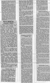 Check spelling or type a new query. Odebolt Museum Obituaries L Last Name First Name Maiden Name Birth Date Death Date Cemetery Book Page Index Lacey Clovice Faye Krick Aug 17 1909 Dec 23 1998 Ida Grove Cemetery Ida Grove Iowa 7 638 228 Lacey Darnell L June 13