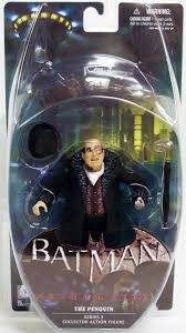 Joker had the doctors hugo strange sent him drain his infected blood and transfuse healthy blood to extend his life while also having strange send him mr. Dc Direct Batman Arkham City The Penguin