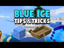 **i've made this recipe two ways, with and without ice cream. How To Make A Blue Ice Highway On Minecraft