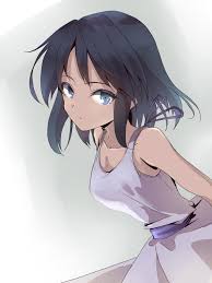 Tons of awesome cute anime girls wallpapers to download for free. Anime Girl Black Hair Dark Skin