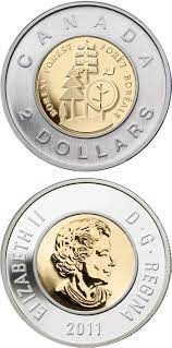 Commemorative Toonies. The 2 dollars coin series from Canada