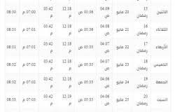 🇸🇦 مواقيت الصلاة لمدينة الاحساء الفجر : Ù…ÙˆØ¹Ø¯ Ø§Ø°Ø§Ù† Ø§Ù„Ù…ØºØ±Ø¨ ÙÙŠ Ø§Ù„Ø¯Ù…Ø§Ù…