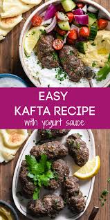 Spicy middle eastern roasted potatoes. Easy Kafta Recipe Beef Kafta Sandwich Or Bowl Foxes Love Lemons