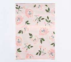 Border pattern, usually a series of rosette: Meredith Knit Floral Baby Blanket Pottery Barn Kids