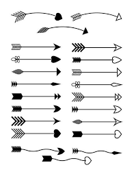 22 Arrows Clipart Rustic Arrow Clipart Arrow Svg Wedding Etsy Arrow Clipart Simple Arrow Tattoo Arrows Graphic