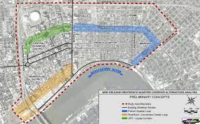 French quarter trolley new orleans map. New Orleans Rekindles Hopes For A Desire Streetcar The Transport Politic