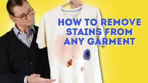 How To Remove Stains From Clothes At Home Better Than The Dry Cleaner Youtube