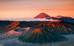 Indonesie Java Volcan Tenger Paysage Montagne Brouillard Fonds D Ecran 1920x1200 Paysage Montagne Scenique Fond Ecran Paysage