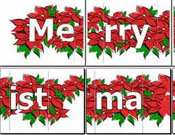 English origins, from 12th century,means compassion. Merry Christmas Banner With Poinsettia