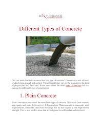 Cement with such composition has excellent resistance to sulfate attack. Different Types Concrete By Extreme Epoxy Coatings Issuu