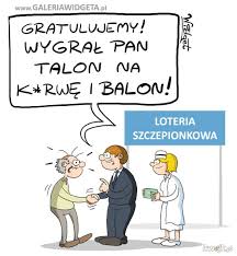 Loteria szczepionkowa rusza w polsce 1 lipca. Loteria Szczepionkowa Ministerstwo Smiesznych Obrazkow Kwejk Pl
