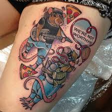 Stefon this place has everything. Tattoo Snob Wayne Garth Rat Tattoo By Jodydawber At