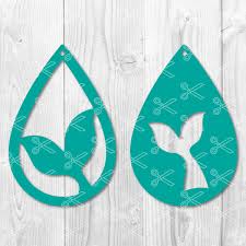 If there is a problem with the product, such as a corrupted file, please feel free to contact me and i similar design products to mermaid svg, mermaid party, mermaid tail svg, mermaid silhouette. Mermaid Teardrop Earring Svg Png Dxf Cute Svg Files