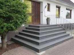 O 1142 Hauseingangstreppe Aus Schwarzem Stein Mittelnkirchen Niedersachsen Hauseingangstreppe Eingang Treppe Treppe