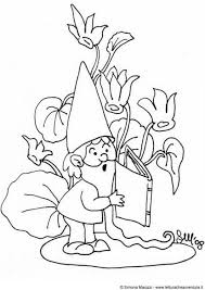 Coloring Page Gnome Img 12369 Enchanted Forest Coloring Coloring Pages Coloring Pictures