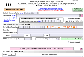 Selectaţi modelul de declaraţie (sau ). DeclaraÈ›ia 112 Anaf 2021 A Fost Publicat Noul Pdf Ul Inteligent Oficial Pentru Generarea D 112 La Ianuarie 2021 Cabinetexpert Ro Blog Contabilitate