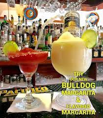 Come And Try Our Incredible Bulldog Margarita Or Flavored Frozen Margarita You Will Love Them H Restaurant Bar And Grill Mexican Restaurant Mexican Drinks