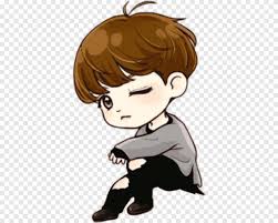 Image of posing guide 100 ideas for couples women men children. Male Anime Character With Brown Hair Sitting And Winking Illustration Bts Drawing Chibi Fan Art Save Me Bts Chibi Jungkook Child Boy Png Pngegg