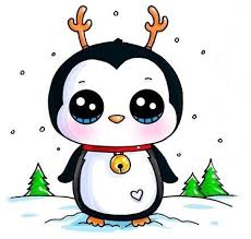 Kerst Ilse Kawaii Doodles Kawaii Tekeningen Schattige Tekeningen