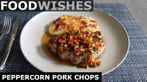 If you want more information about why the blog format has changed, and why we're now offering complete written recipes, please read all about that here. Peppercorn Pork Chops With Warm Pickled Pepper Relish Food Wishes Youtube