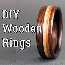 Learn How To Make Incredible Wooden Rings With This Quick Diy Tutorial That Lists Time Saving Tips Wooden Rings Diy Wood Rings Diy Wooden Rings