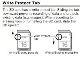 How To Fix Memory Card Write Protection Errors On An Sd Card Quora