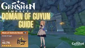 Genshin Impact How To Beat Domain Of Guyun Ar 40 Guide Youtube