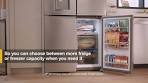 Whirlpool® 36-Inch Counter Depth 4 Door Refrigerator with ...