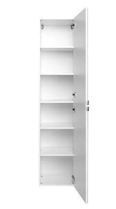 Bad Hochschrank Florida 2 Turig Mit Spiegel 40 Cm Breit Spiegel Weiss Moebel Guenstig De