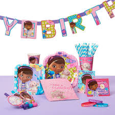 It was such a simple, cute backdrop for the party! Doc Mcstuffins Party Table Decorations Walmart Com Walmart Com