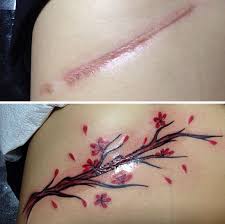 Designing a tattoo around your scar can be a challenge. 50 Amazing Scar Cover Up Tattoos Demilked