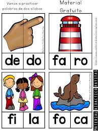 Silbenratsel Um An Der Konstruktion Von 2 Silbenwortern Zu Arbeiten Padagogisches Material Arbeiten Der Konstruk Englisch Fur Kinder Schulmaterial Silben