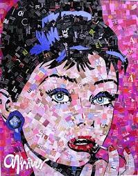 pop contemporaneo collage artists art collage portrait