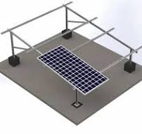 Solar Rooftop Mounting Structure