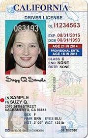 You'll need proof of your identity and your california address. Driver S Licenses In The United States Wikipedia