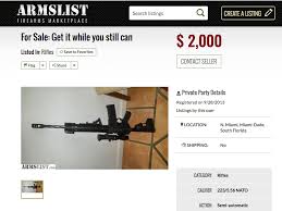 We did not find results for: Armslist A Craigslist For Guns Semi Automatics Without A Background Check Can Be A Click Away All Tech Considered Npr