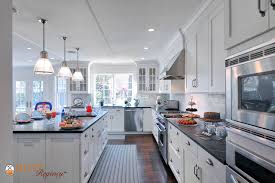 long island white kitchen featuring