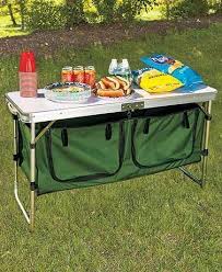 Portable Camping Kitchen Table Mesas De Cocina Cocina De Campamento Comida Para Camping