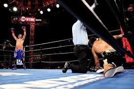 Born november 16, 1982) is a filipino professional boxer. Watch Donaire Knocks Down Oubaali Three Times To Win Wbc Belt Abs Cbn News